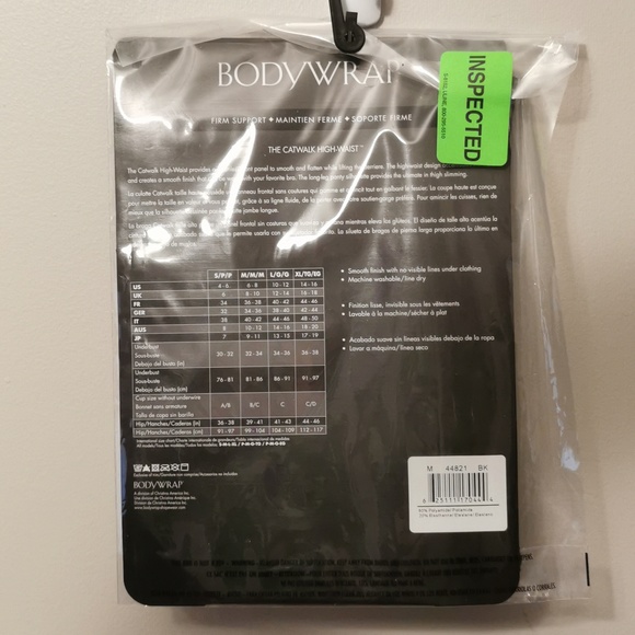 Bodywrap Shapewear Catwalk High Waisted Shorts Size M - Picture 2 of 3